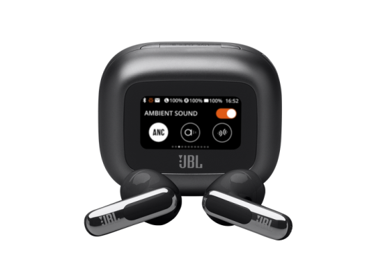 JBL LIVE FLEX 3 True-Adaptive Noise Cancelling Perfect Calls - Black